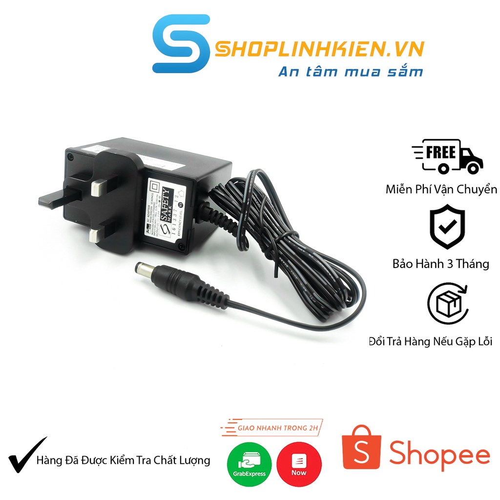 Nguồn 12V1A 12V2A 12V2.5A 12V2.8A Adapter 12V hãng các loại sử dụng cho wifi camera box tivi máy hút sữa