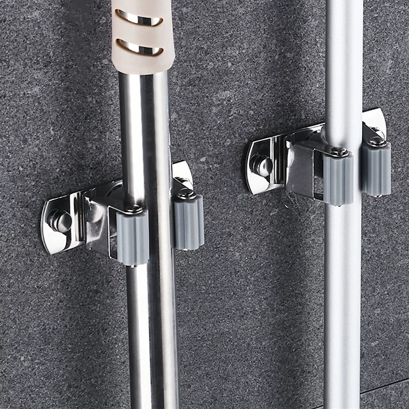 Giá Đỡ Chổi Gắn Tường Bằng Thép Không Gỉ JP5
