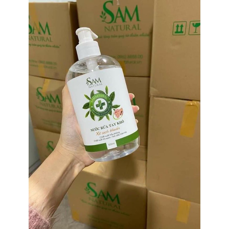  ❤NƯỚC RỬA TAY KHÔ SAM NATURAL(50ml, 100ml)❤ | BigBuy360 - bigbuy360.vn
