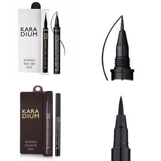 Bút dạ kẻ mắt nước karadium waterproof brush liner black