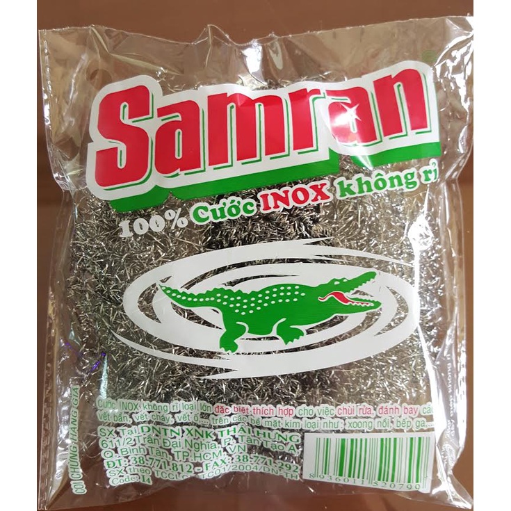 Cước chà nồi Samran loại to - bịch 1 cái