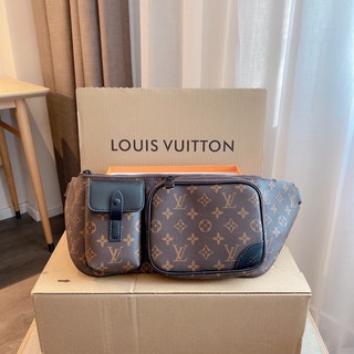 túi Bao tử đeo chéo LV da thật cao cấp