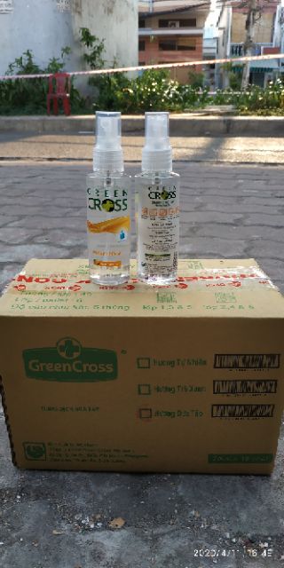 DUNG DỊCH RỬA TAY KHÔ GREEN CROSS 70ML, DẠNG XỊT | BigBuy360 - bigbuy360.vn