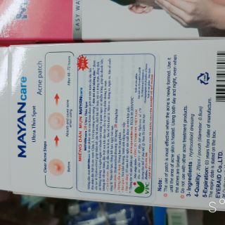 Miếng dán mụn Mayancare hàn quốc