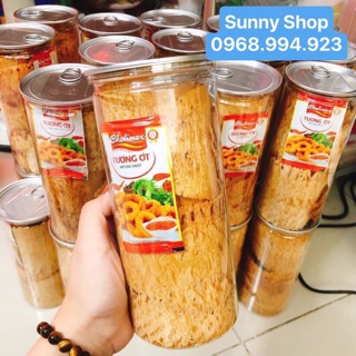 Mực khô cán tẩm gia vị hủ PET 300g