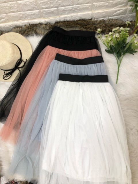 Chân váy tutu ren lưới xòe (rẻ nhất shopee, có hình thật) | BigBuy360 - bigbuy360.vn