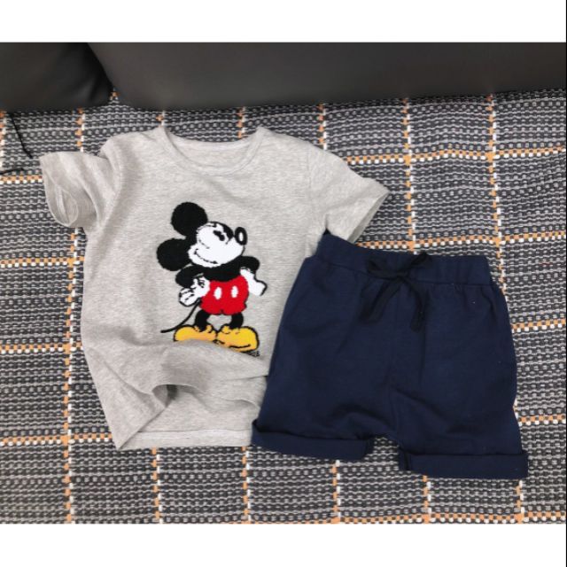 Bộ quần áo Mickey Next cho bé trai