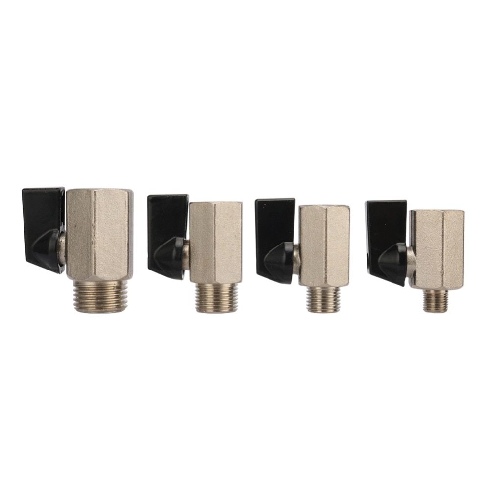 1 Van Bi Nén Khí Mini 1/8" 1/4" 3/8" 1/2" BSP