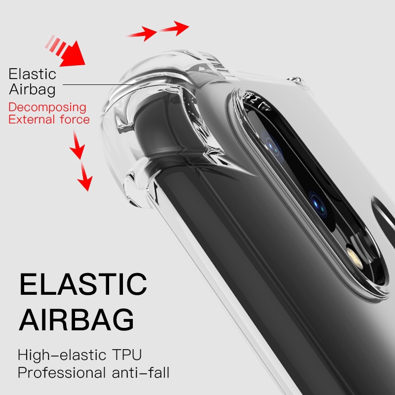 Xiaomi Redmi Note 9s 9 Pro Max 8 7 Pro Mi Note 10 Pro 8A 7A Shockproof Silicone Shone Case