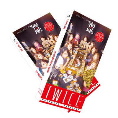 postcard ảnh nhóm nhạc hàn quốc Twice