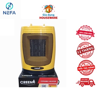 Máy sưởi gốm Ceramic Creen CR-H68 - Hàng chính hãng - Bảo hành 12 tháng-Giao màu ngẫu nhiên