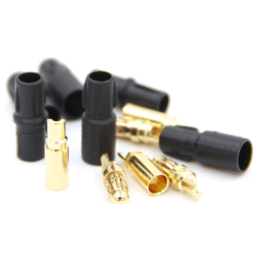 Bộ 20 Đầu Nối Mạ Vàng 3.5mm SH3.5 Kèm Vỏ Bảo Vệ Cho Điều Khiển Từ Xa