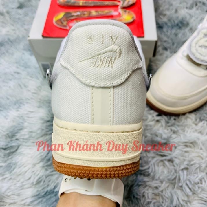 Giày nike af1 air force one 1 low travis scott sail aq4211-101 )*h