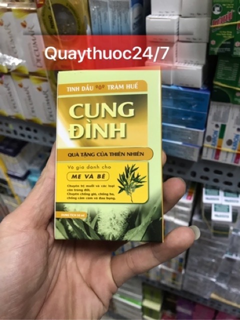 DẦU TRÀM CUNG ĐÌNH AN TOÀN CHO MẸ VÀ BÉ (50ml)