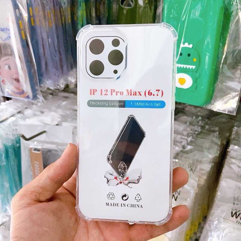 ốp  trong suốt  chống sốc iPhone 11/ip11 pro/ip 11 pro max/ip 12 mini/ip12/ip 12 pro/ip 12 pro max