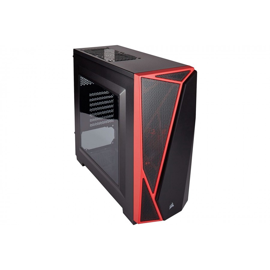 Vỏ máy tính kính cường lực Corsair SPEC04 BlackRed