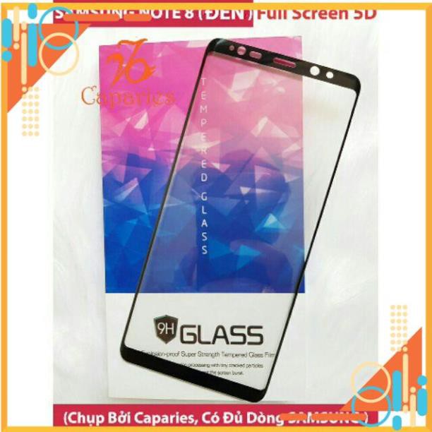 Dán kính cường lực 5D cho Galaxy Note 8 - Full keo toàn màn hình