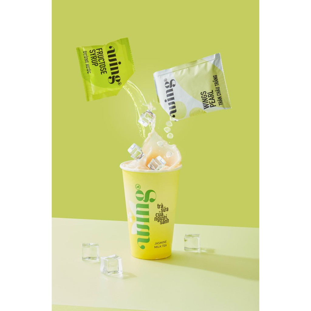 SET 6 LY -  Trà Sữa Hòa Tan Wings (Dạng Cốc Uống Liền) (Hộp quà đẹp và sang, có thể làm quà biếu, tặng) | BigBuy360 - bigbuy360.vn