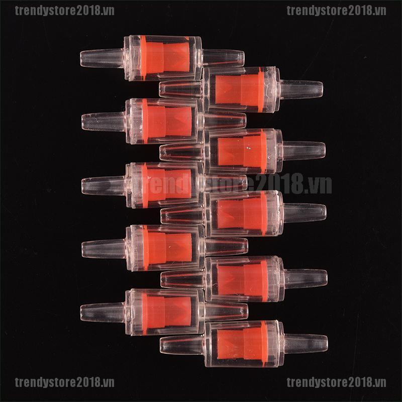 10 Van Kiểm Tra Hệ Thống Bơm Khí Co2 Không Tiếp Xúc Một Chiều Màu Đỏ 4mm