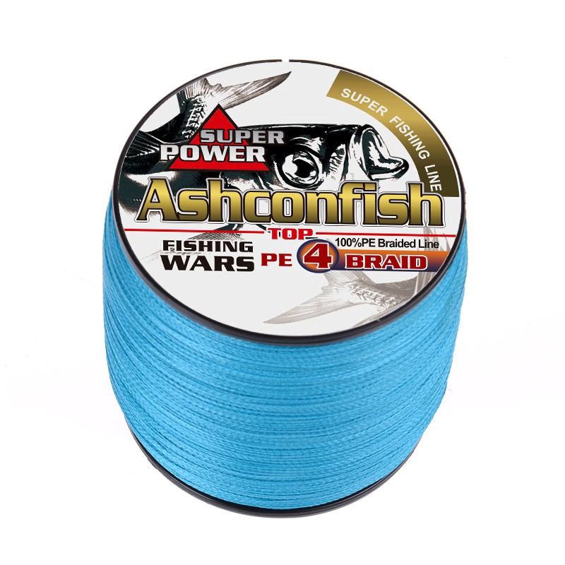 Cuộn Dây Câu Cá Bện 4 Sợi Bện 4 Sợi 1000M X4 Chất Lượng Cao