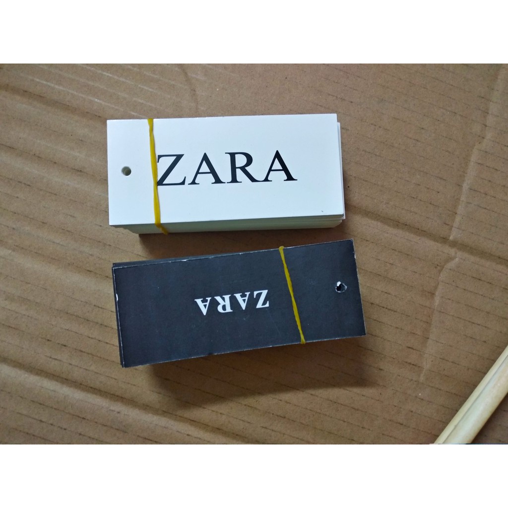 Mác quần áo cọc 100c- dây xâu mác bằng nhựa, dù - dây gắn mác xỏ tay đơn giản, tiện dụng cho các shop