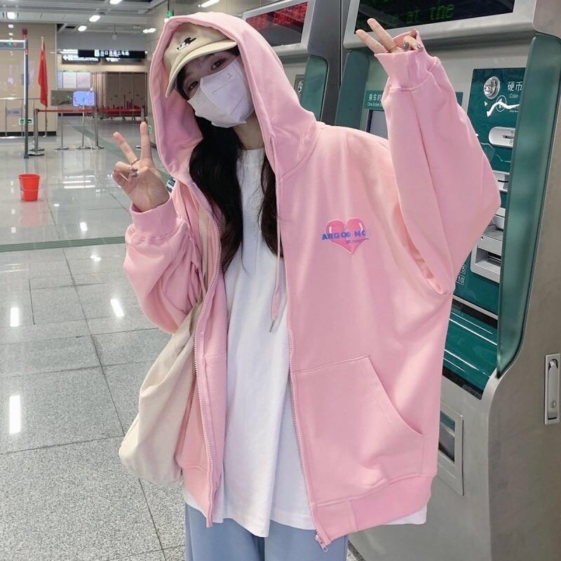 Áo Khoác Nỉ Form Rộng Chữ Unisex Nam Nữ (Ảnh Thật/Có Sẵn)