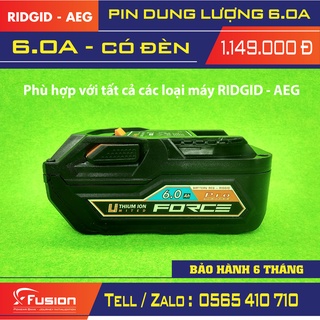 pin ridgid 6.0