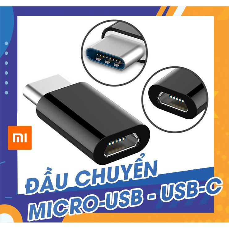 Adapter chuyển Micro-USB sang USB-C Xiaomi (USB type C)