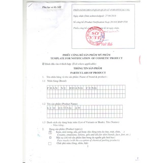 Kem Dưỡng Ẩm Phấn Nụ Hoàng Cung