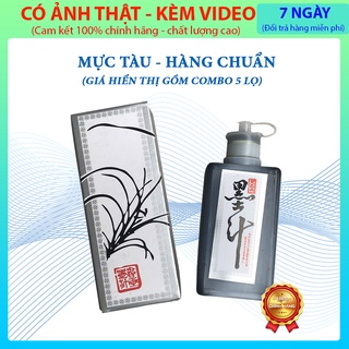 Mực Tàu 100ml - Bật Mực Tim Tường -  Dùng cho bật mực Tajima