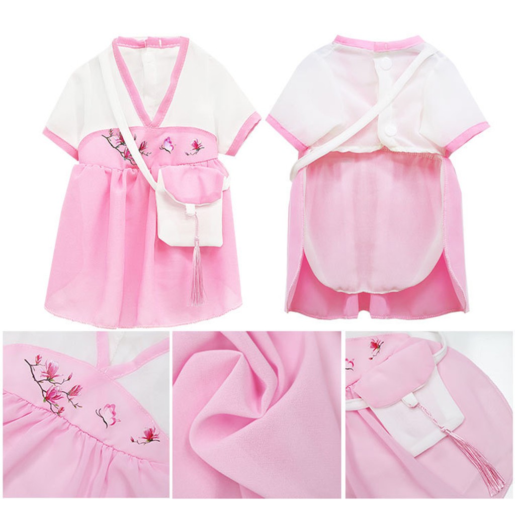 Đầm Cotton Phong Cách Trung Hoa Cho Thú Cưng