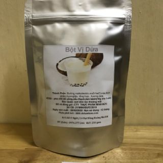 Bột vị dừa pha trà sữa 250gam