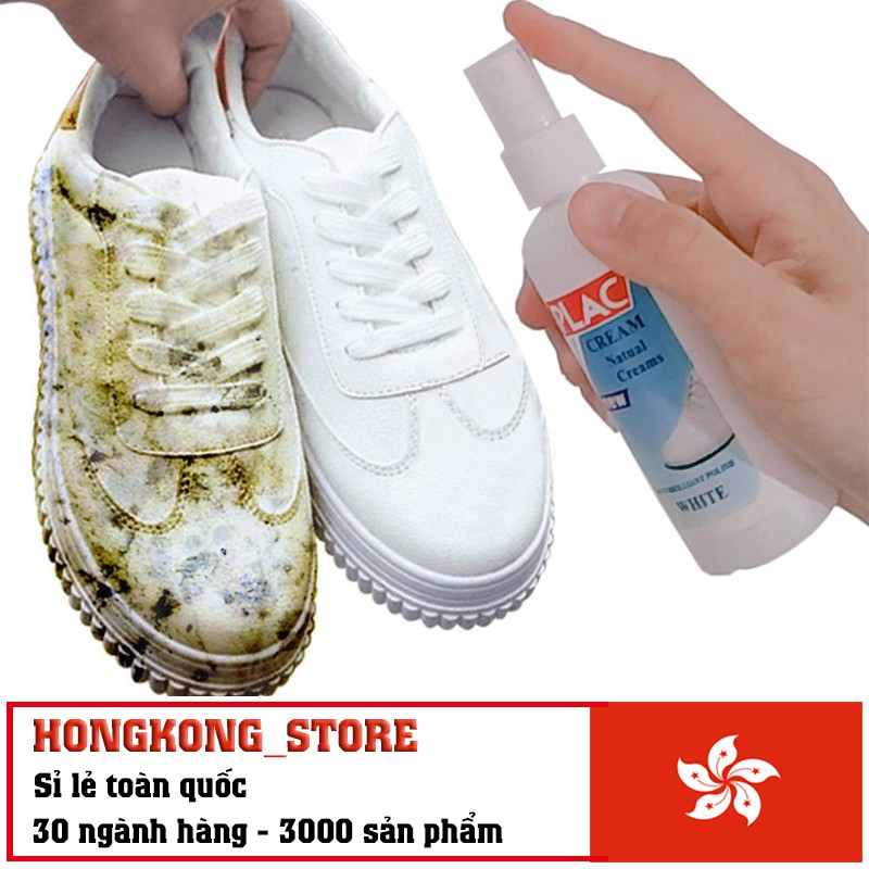 Chai tẩy trắng giày PLAC siêu sạch - Chai tẩy trắng giày siêu tiện dụng