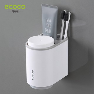 Kệ Để Bàn Chải Đánh Răng Ecoco, Kệ Ecoco Lắp Đặt Dán Tường