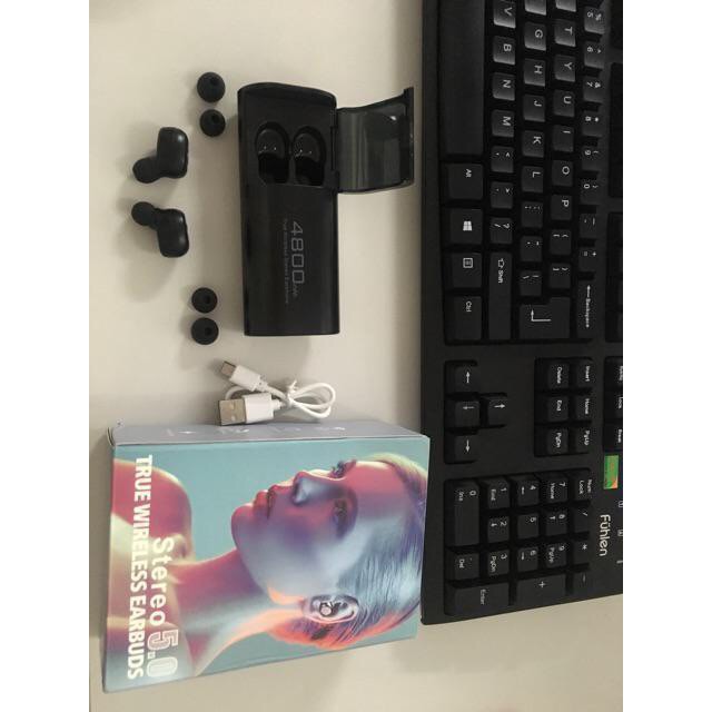 Tai Nghe Bluetooth Kiêm Tai Nghe Nhạc Không Dây S11 - Tai Nghe Bluetooth TWS 5.0 - Bảo Hành 1 Năm | BigBuy360 - bigbuy360.vn