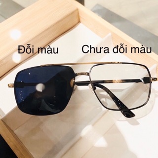 Kính Mát Nam Polaroid Tròng Kính Đổi Màu Đi Ngày Đi Đêm