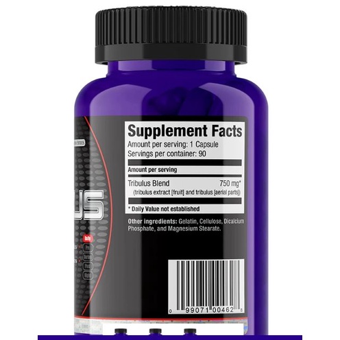 Viên uống tăng cường hoocmon sinh lý nam giới Testosterone Bulgarian Tribulus Ultimate Nutrition (Lọ 90 viên)