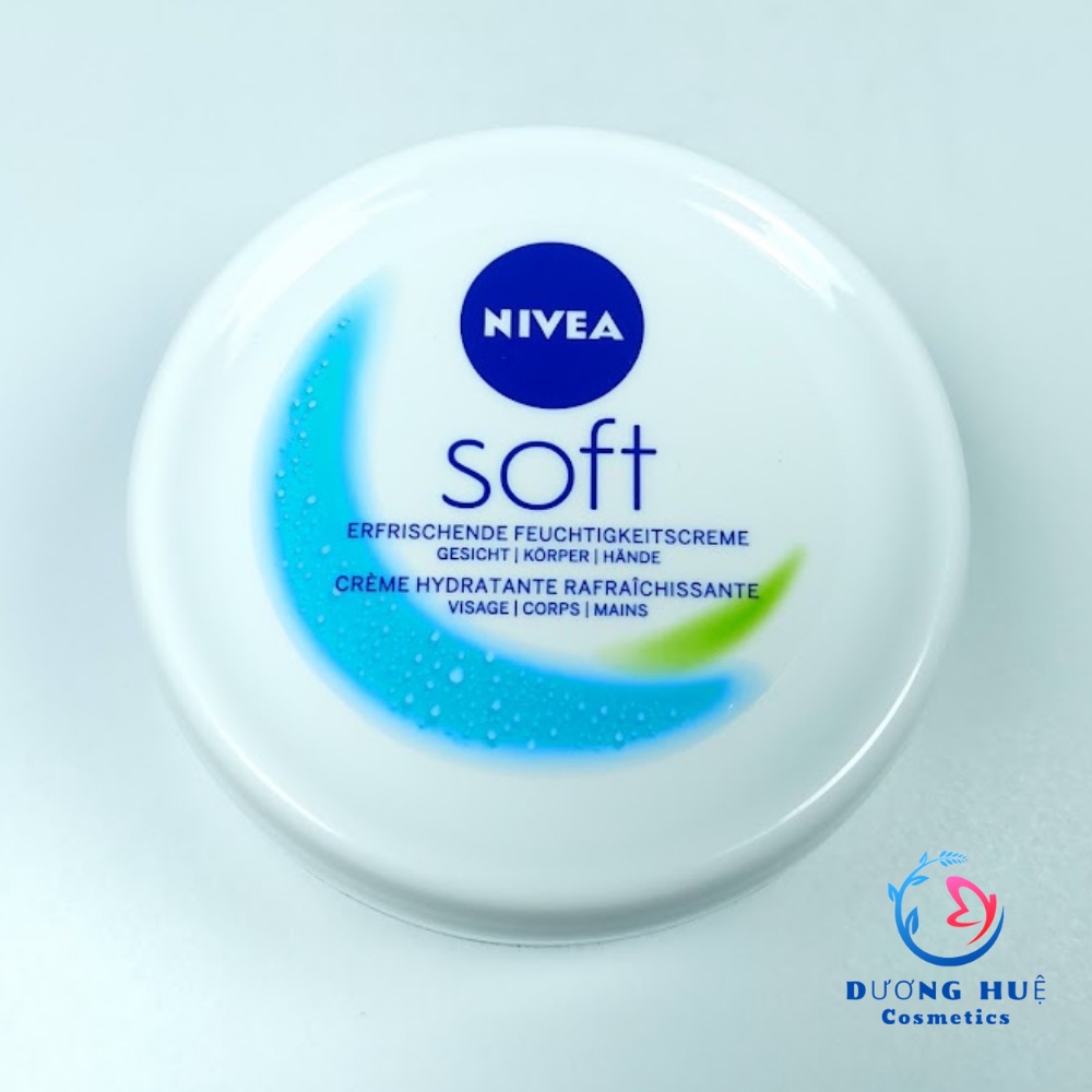 Kem dưỡng ẩm Nivea Soft 200 hàng chuẩn Đức (Chính hãng)