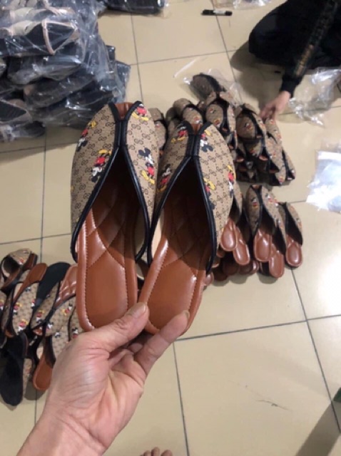 Giầy sục nâu hở mũi | BigBuy360 - bigbuy360.vn