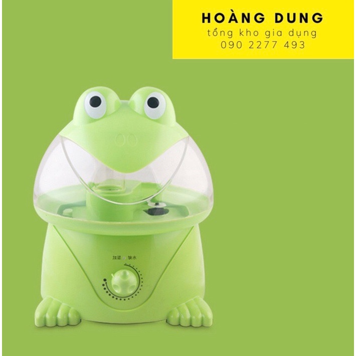 Máy Phun Sương Tạo Ẩm Hình Con Ếch, Máy Phun Sương Tạo Ẩm Hình Thú - Kho Gia Dụng Hoàng Dung