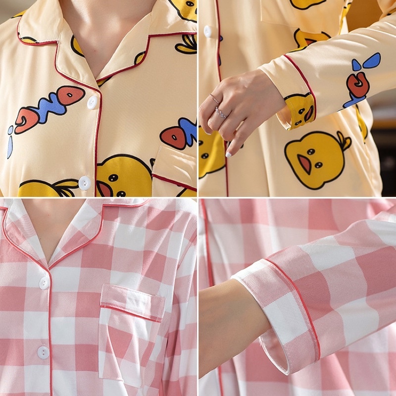 Đồ Bộ Pijama Chất Thô Hàn Mềm Mại Guu DN98 | BigBuy360 - bigbuy360.vn