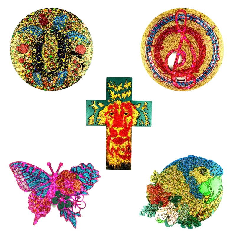 Khuôn Silicone Làm Đế Lót Ly Hình Động Vật Diy