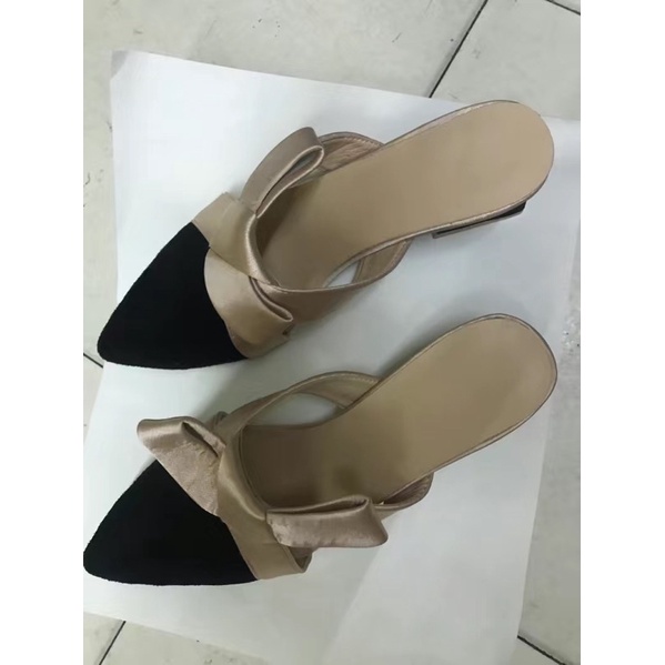 Giầy sục nỉ hai màu đen, kem thời trang kiểu Hàn Quốc Ulzzangshop520