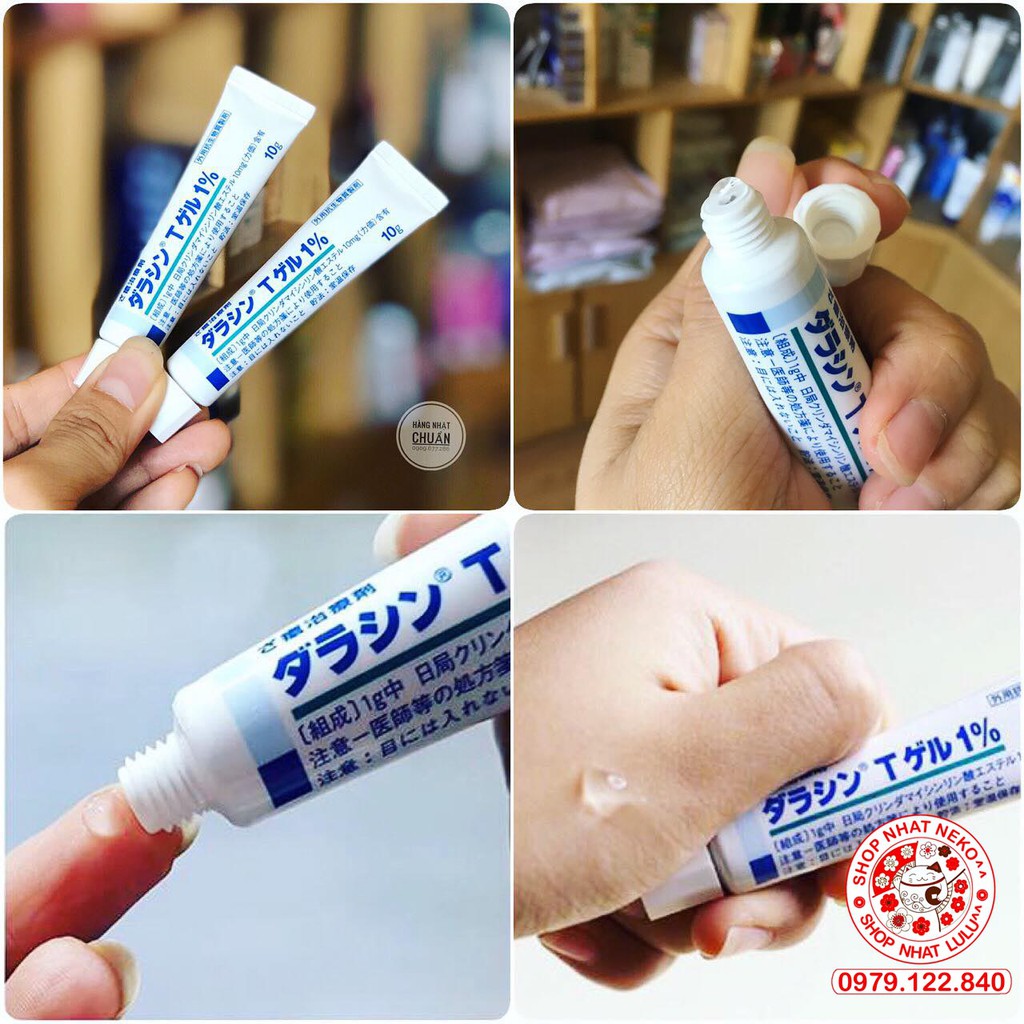 nội địa Nhật - gel triệt mụn Tgel 1% tuýp 10g