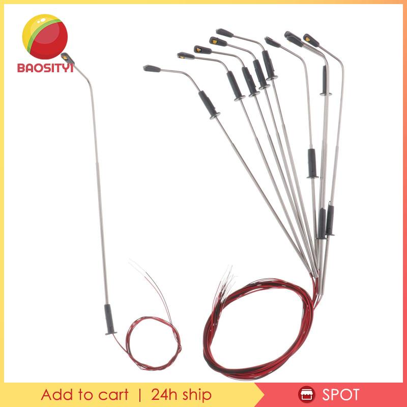 Set 10 Đèn LED Mini 1:75 Dùng Để Trang Trí Mô Hình Cảnh Quan Sân Vườn