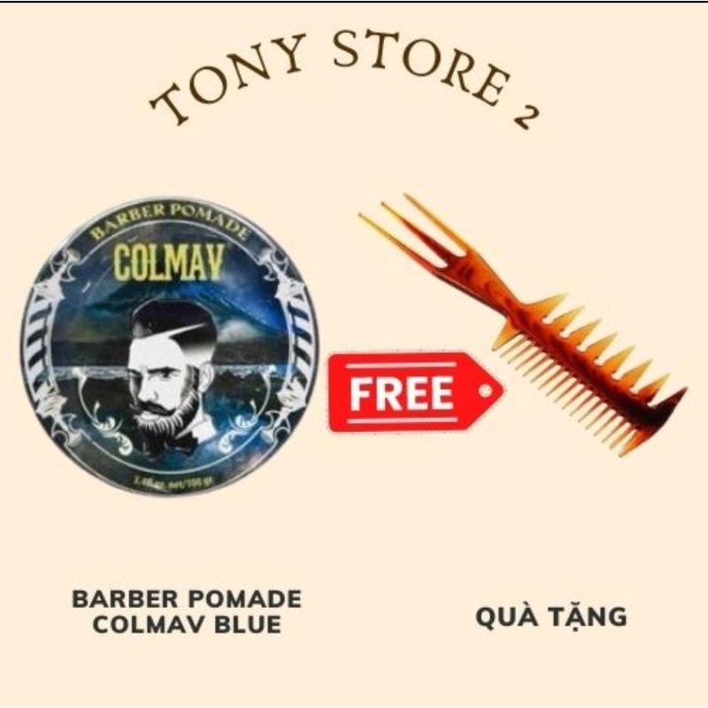 Sáp Vuốt Tóc Colmav Pomade Gốc Dầu