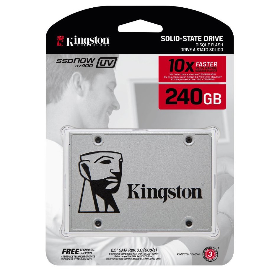 Ổ Cứng SSD KINGSTON 240GB A400 bảo hành 36 tháng