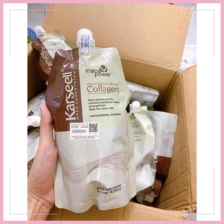 Kem Hấp Tóc Collagen Karseell Maca Dạng Túi 500ML