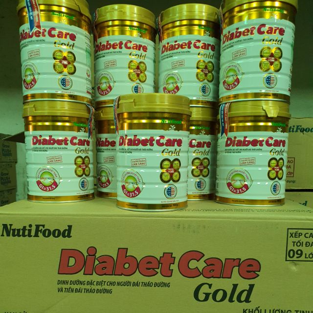 Sữa tiểu đường Diabetcare GOLD Nutifood 900g Date 2022