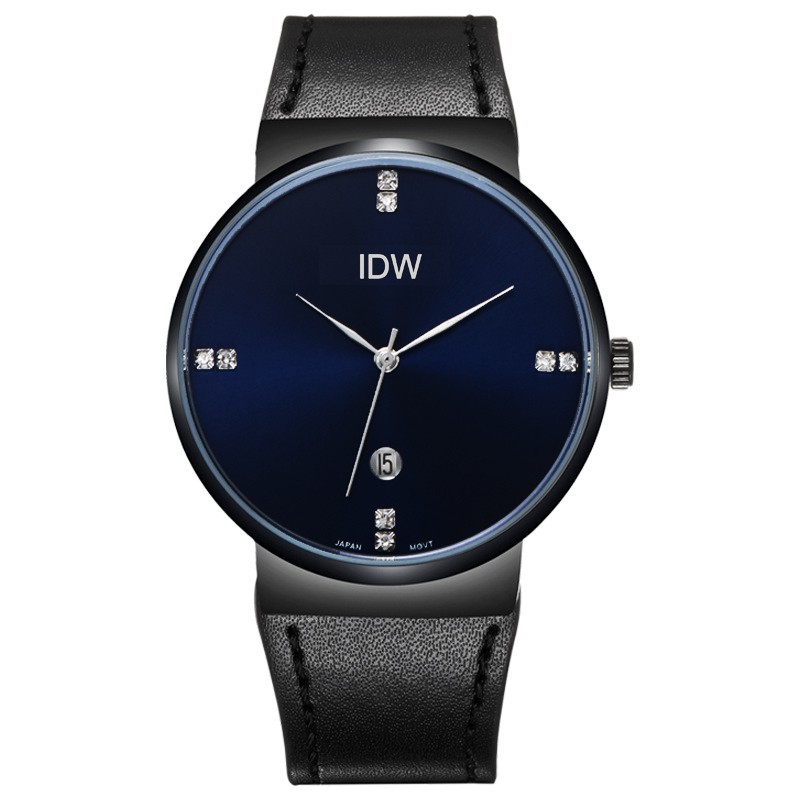 Đồng hồ nam IDW kính sapphire chống trầy chống nước máy nhật dây da bò cao cấp SP0S40 (Nhiều màu) | BigBuy360 - bigbuy360.vn